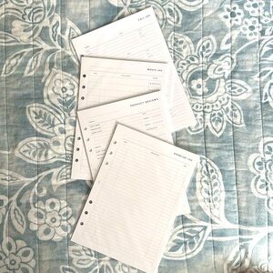 8lotus Insert Bundle, size A5